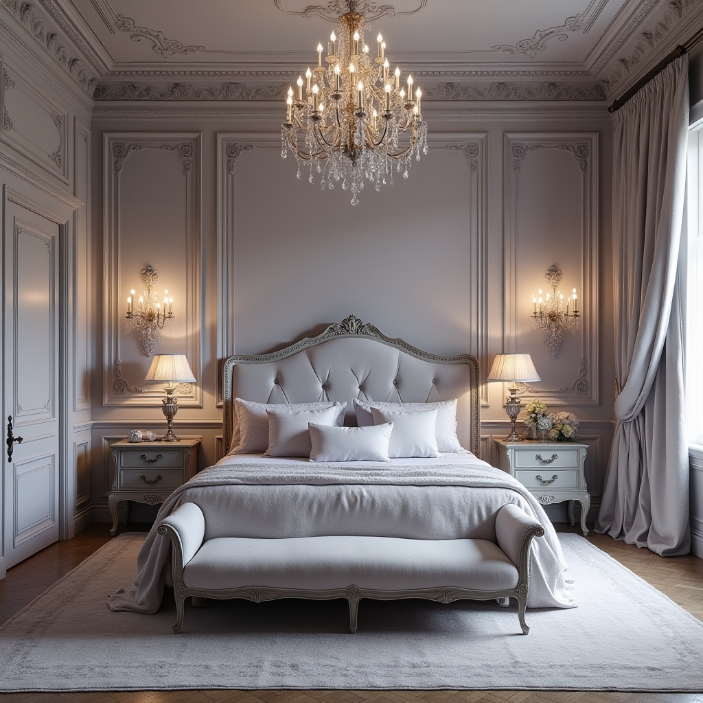 modern luxury grey bedroom ideas 27