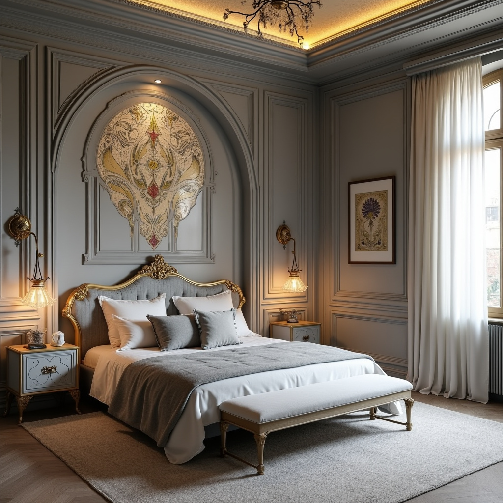 modern luxury grey bedroom ideas 36