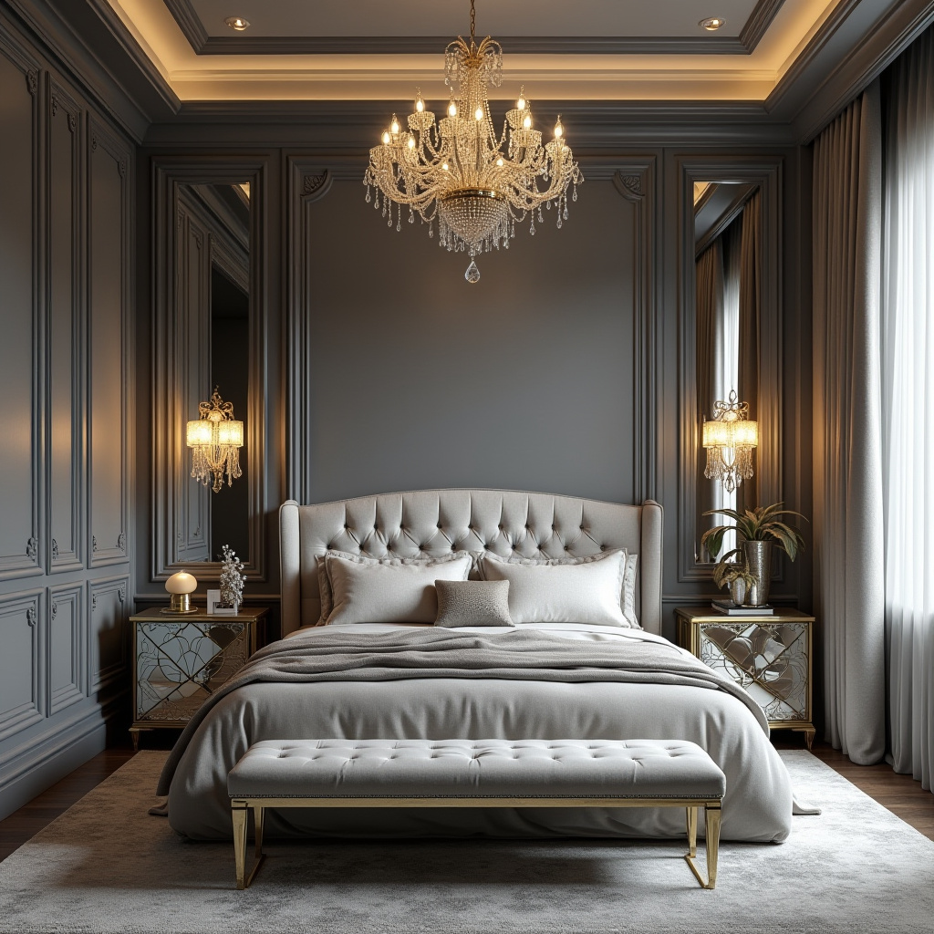modern luxury grey bedroom ideas 9
