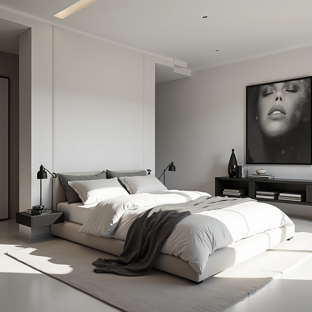 modern luxury master bedroom 16