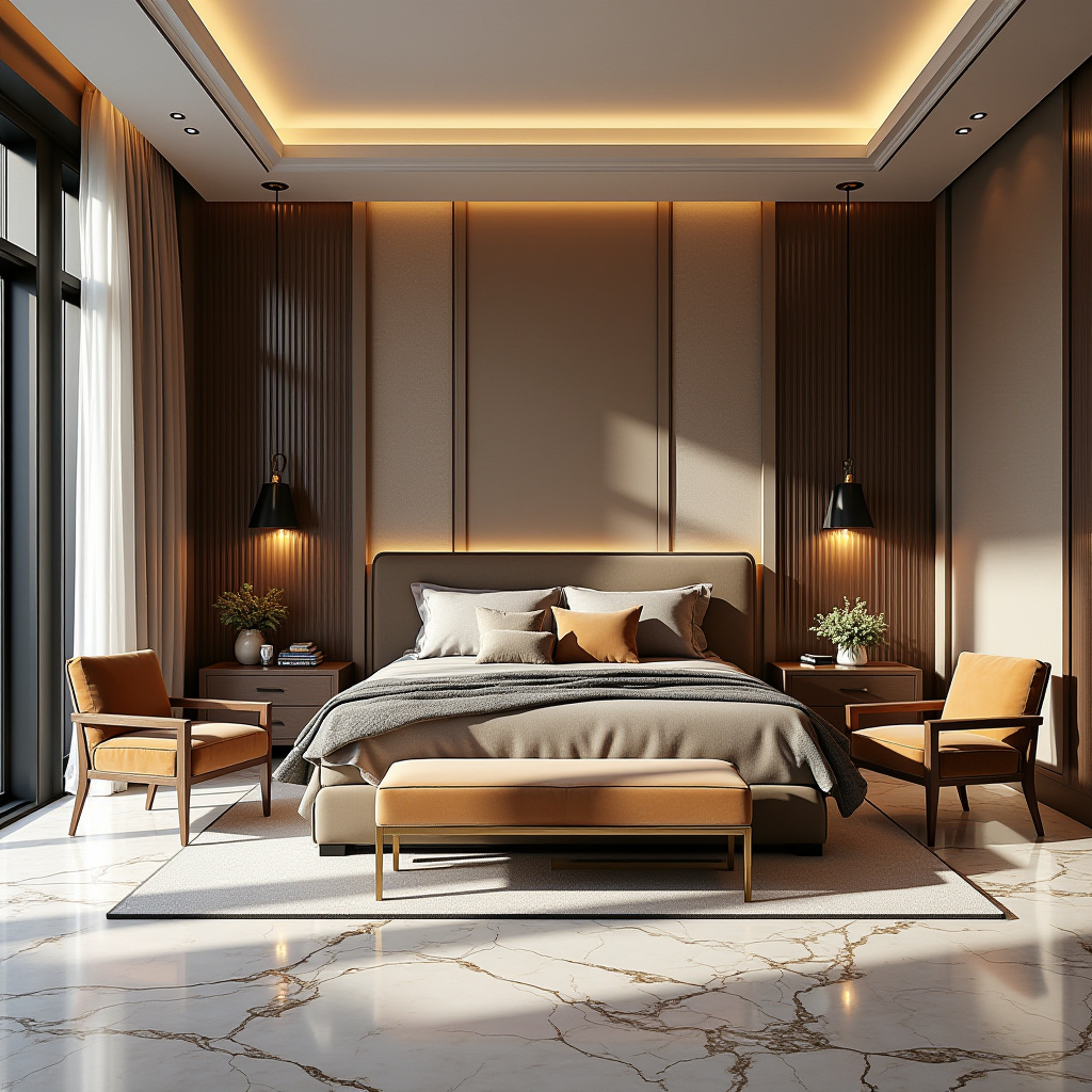 modern luxury master bedroom 9