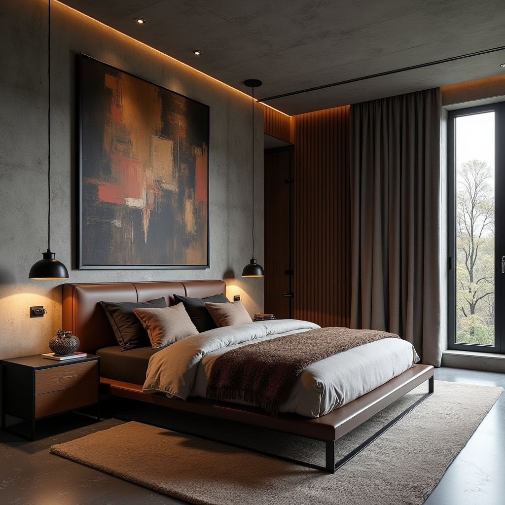 modern luxury master suite bedroom design 12