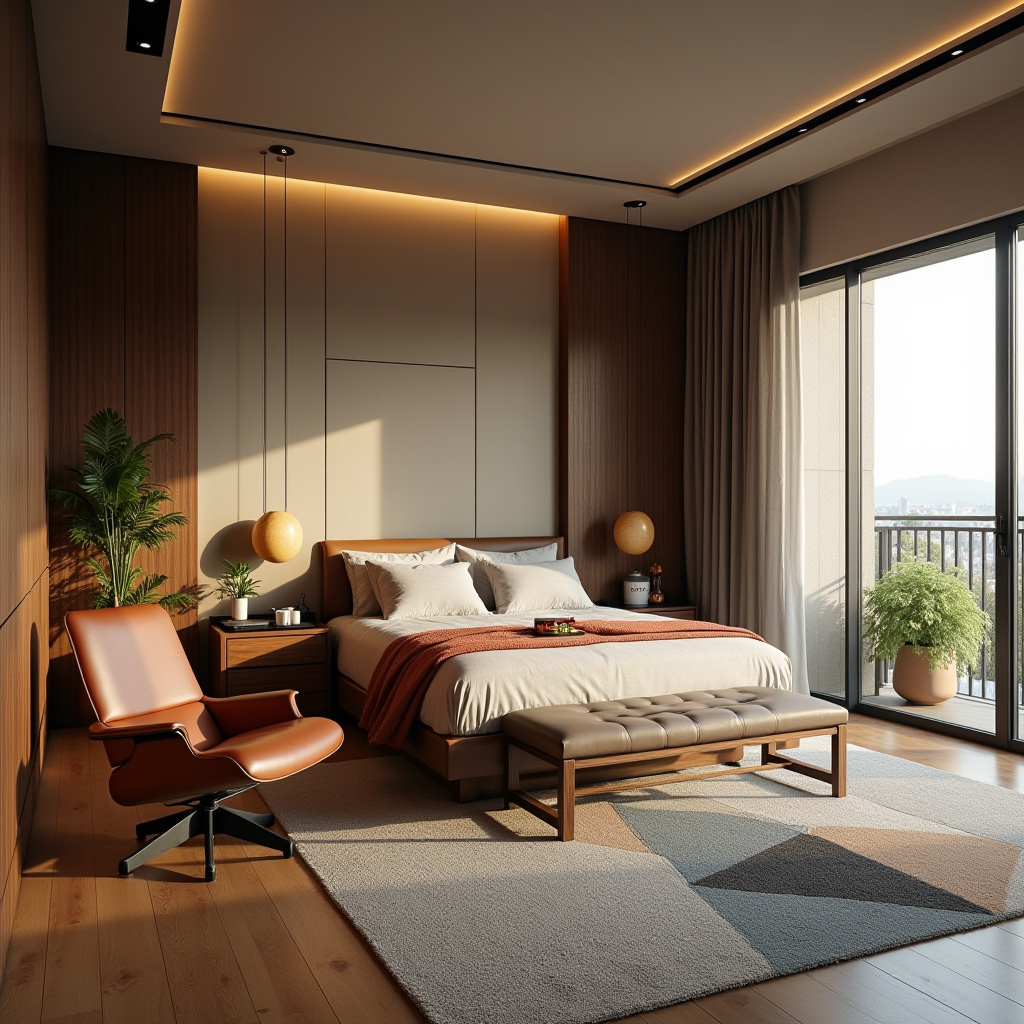 modern luxury master suite bedroom design 15