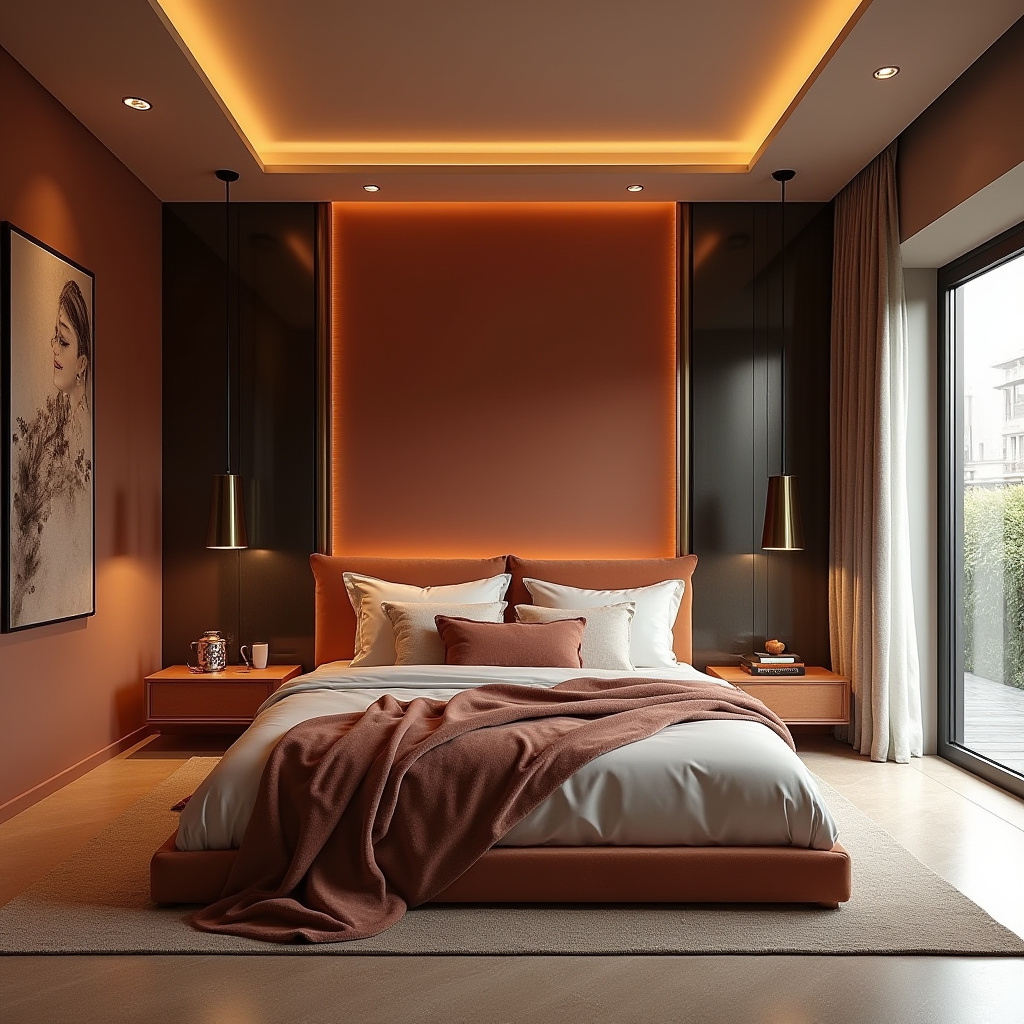 modern luxury master suite bedroom design 3