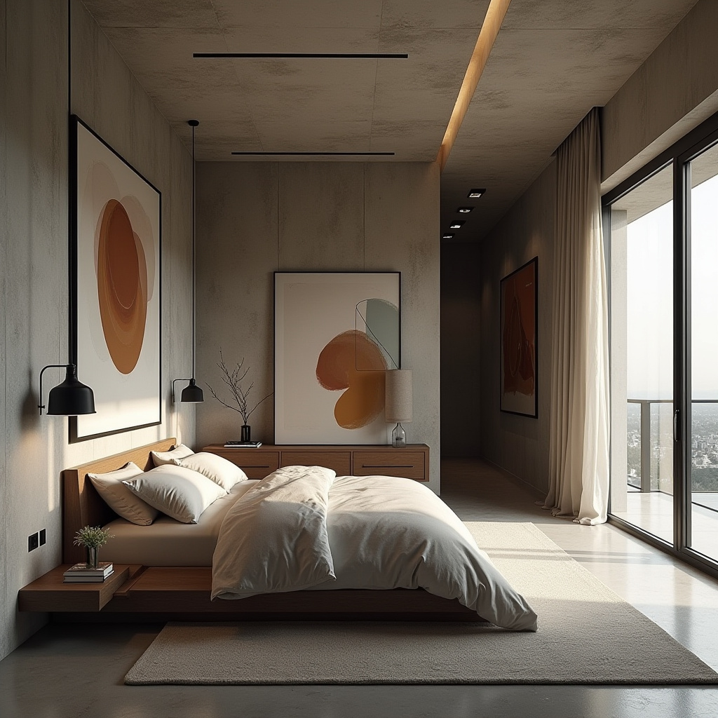 modern luxury master suite bedroom design 39