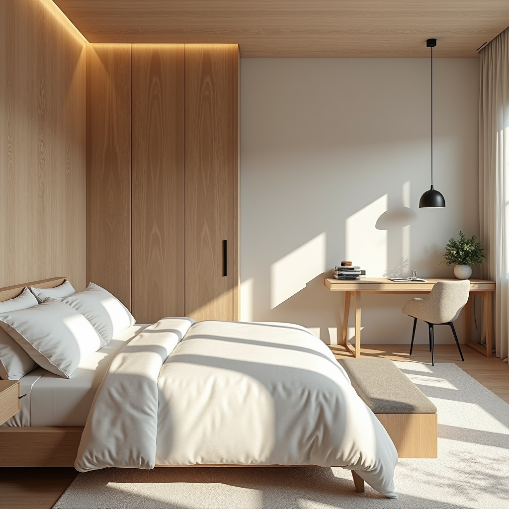 modern luxury master suite bedroom design 5