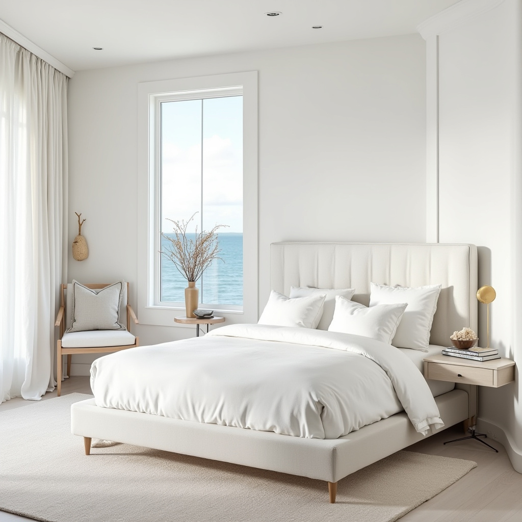 modern luxury master white bedroom 14