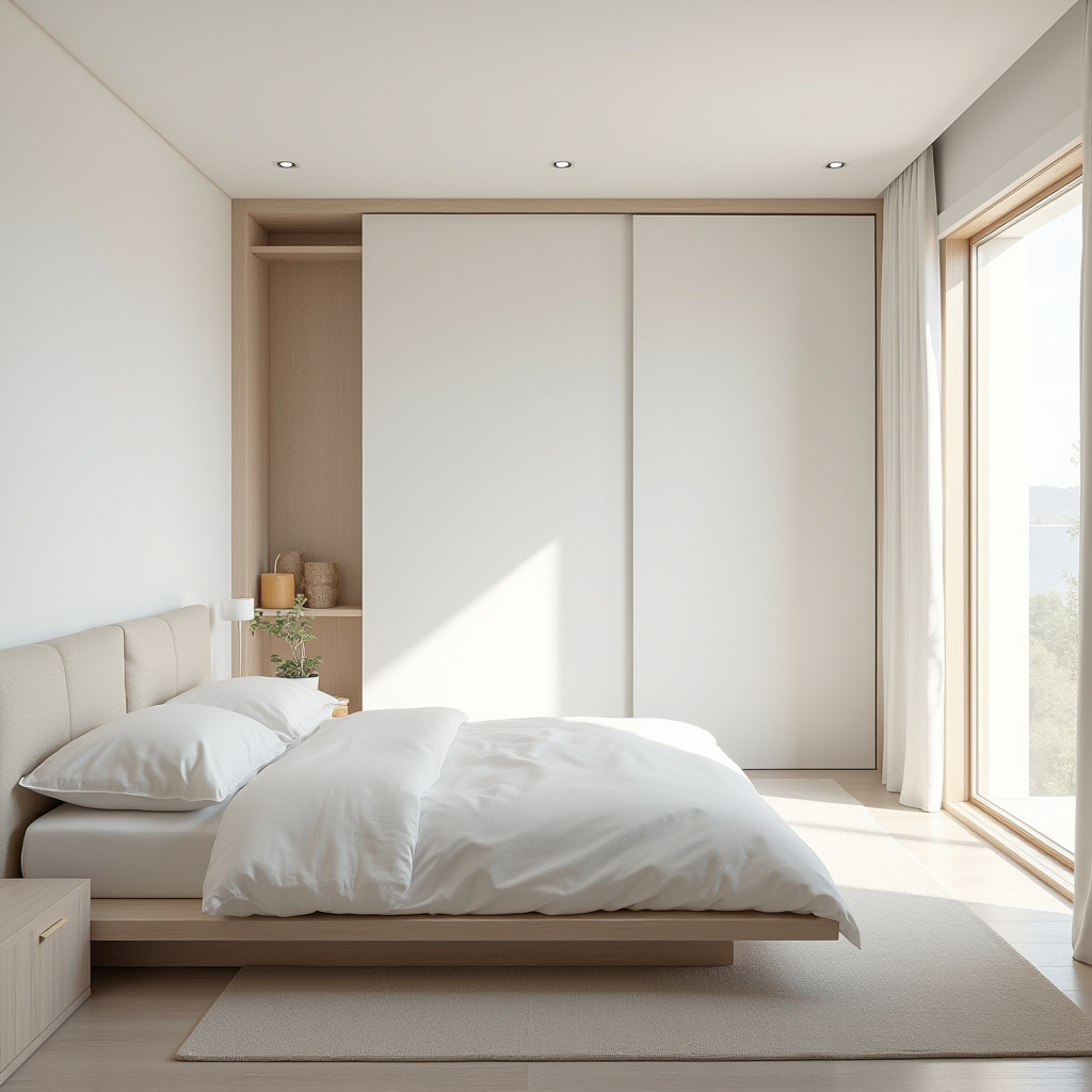 modern luxury master white bedroom 18