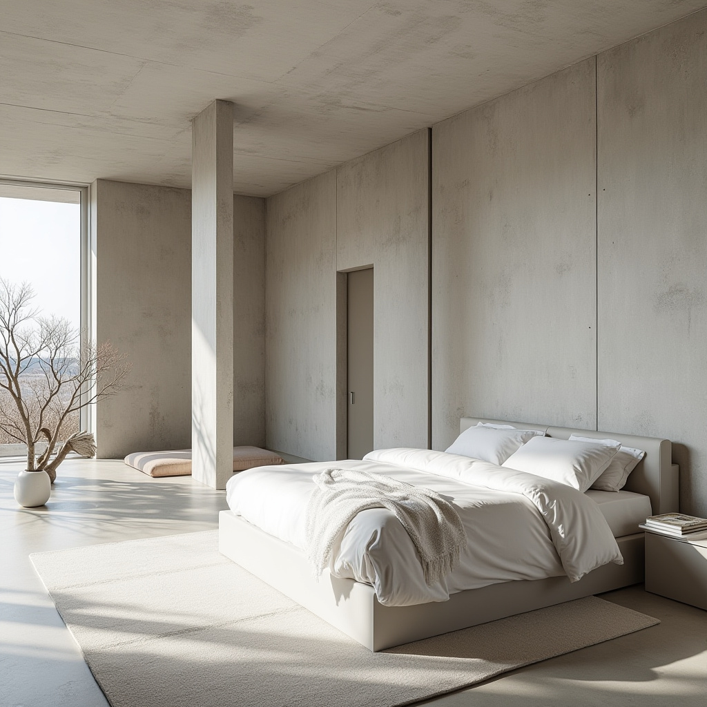 modern luxury master white bedroom 23