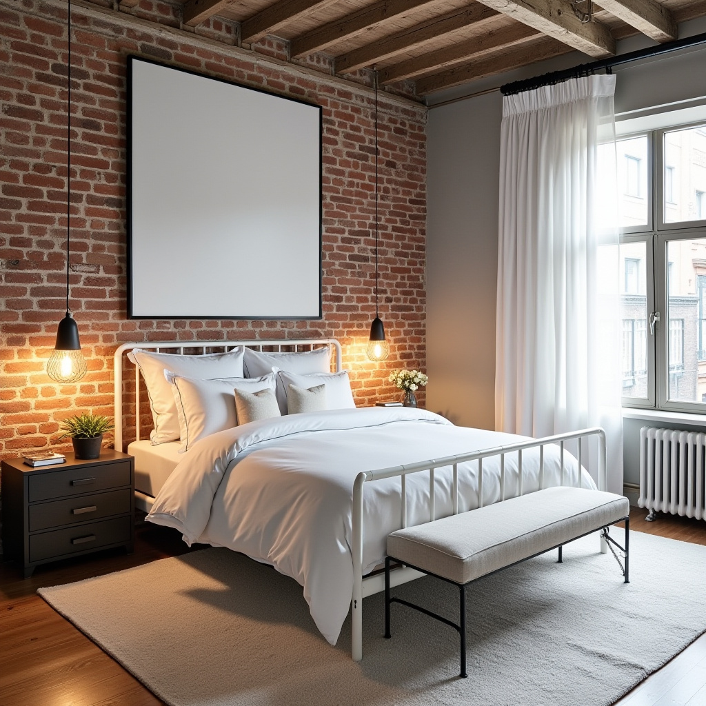 modern luxury master white bedroom 28