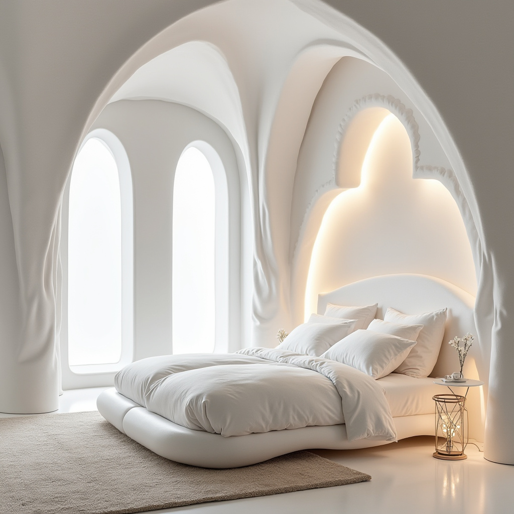 modern luxury master white bedroom 32