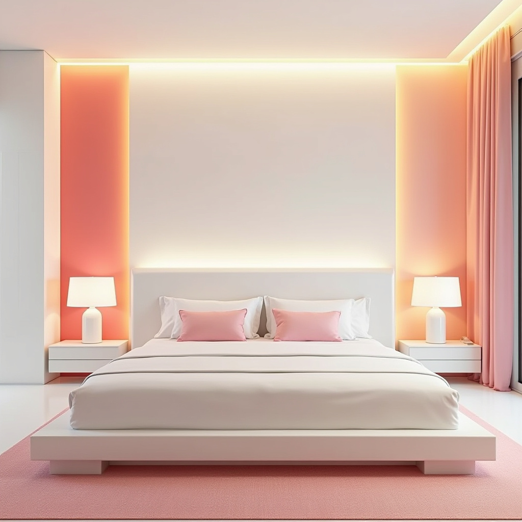 modern luxury master white bedroom 40