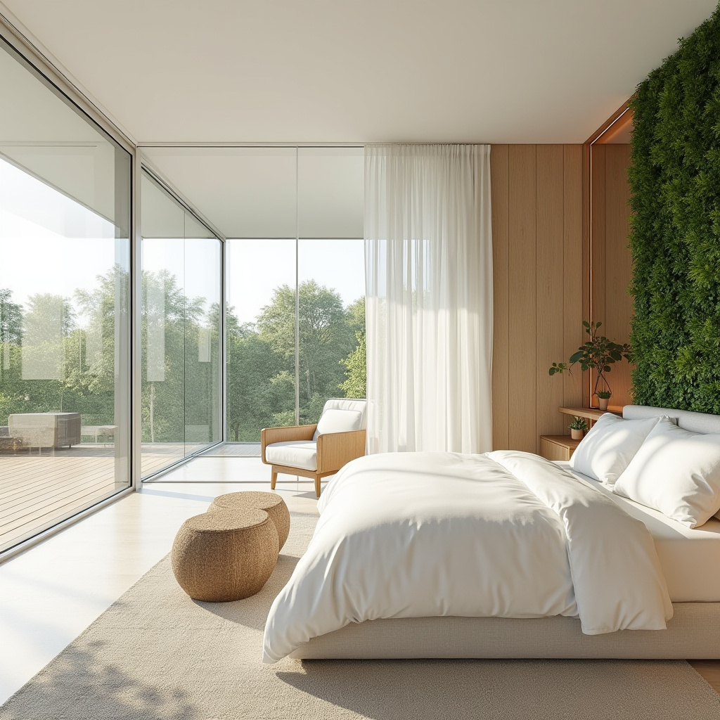 modern luxury white bedroom 25