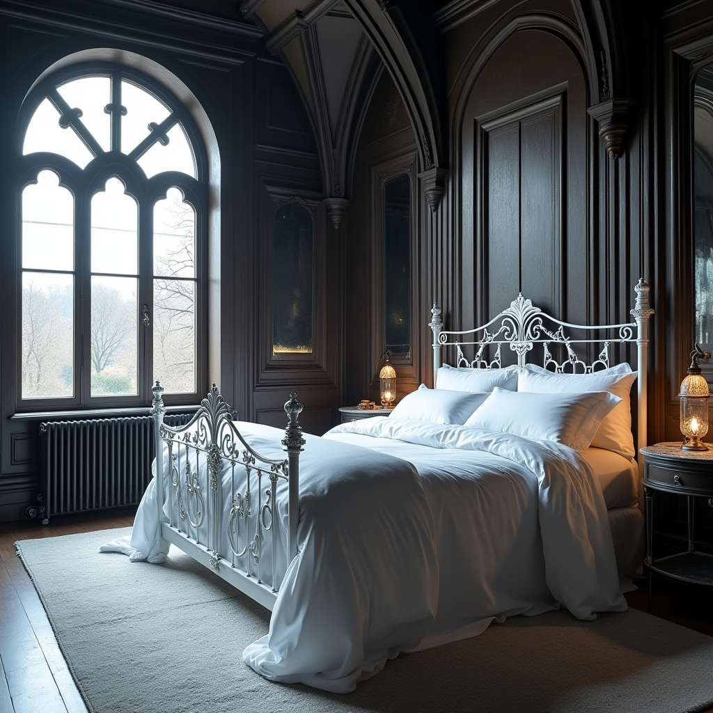 modern luxury white bedroom 31