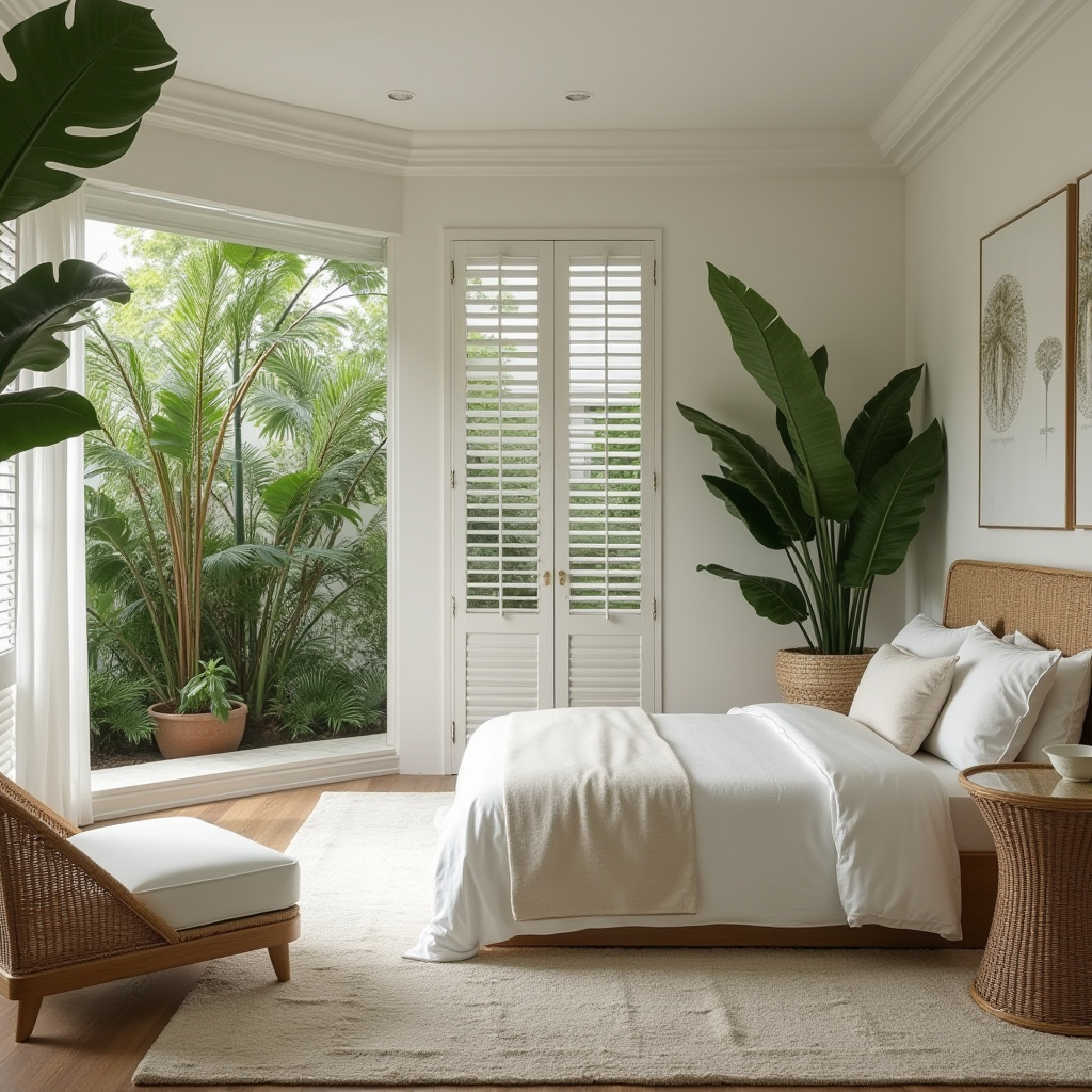 modern luxury white bedroom 34