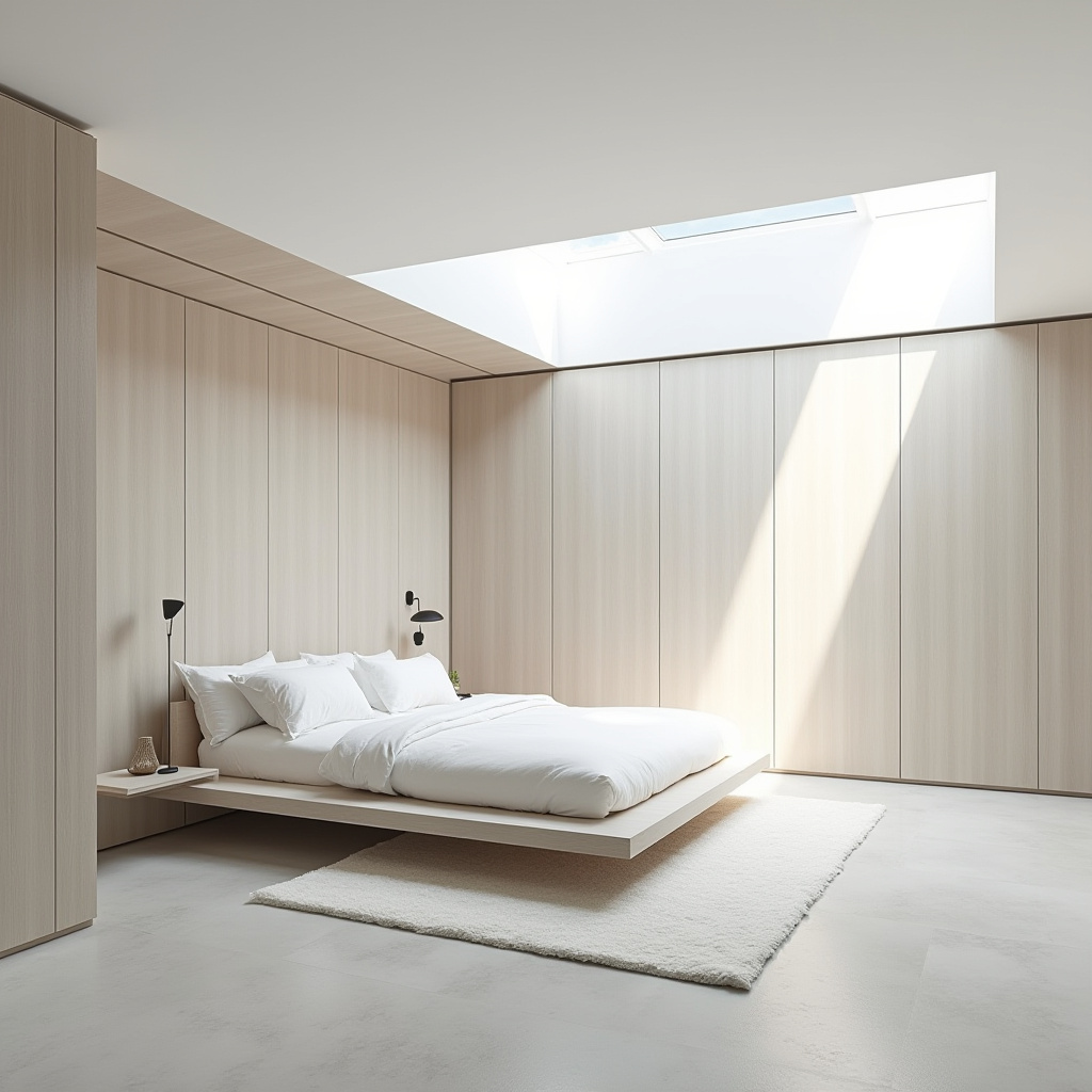 modern luxury white bedroom 6
