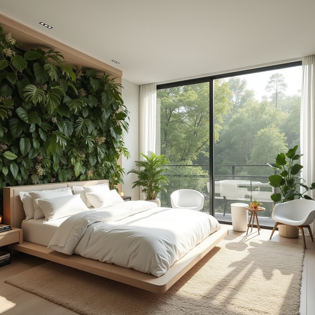 modern luxury white bedroom 9