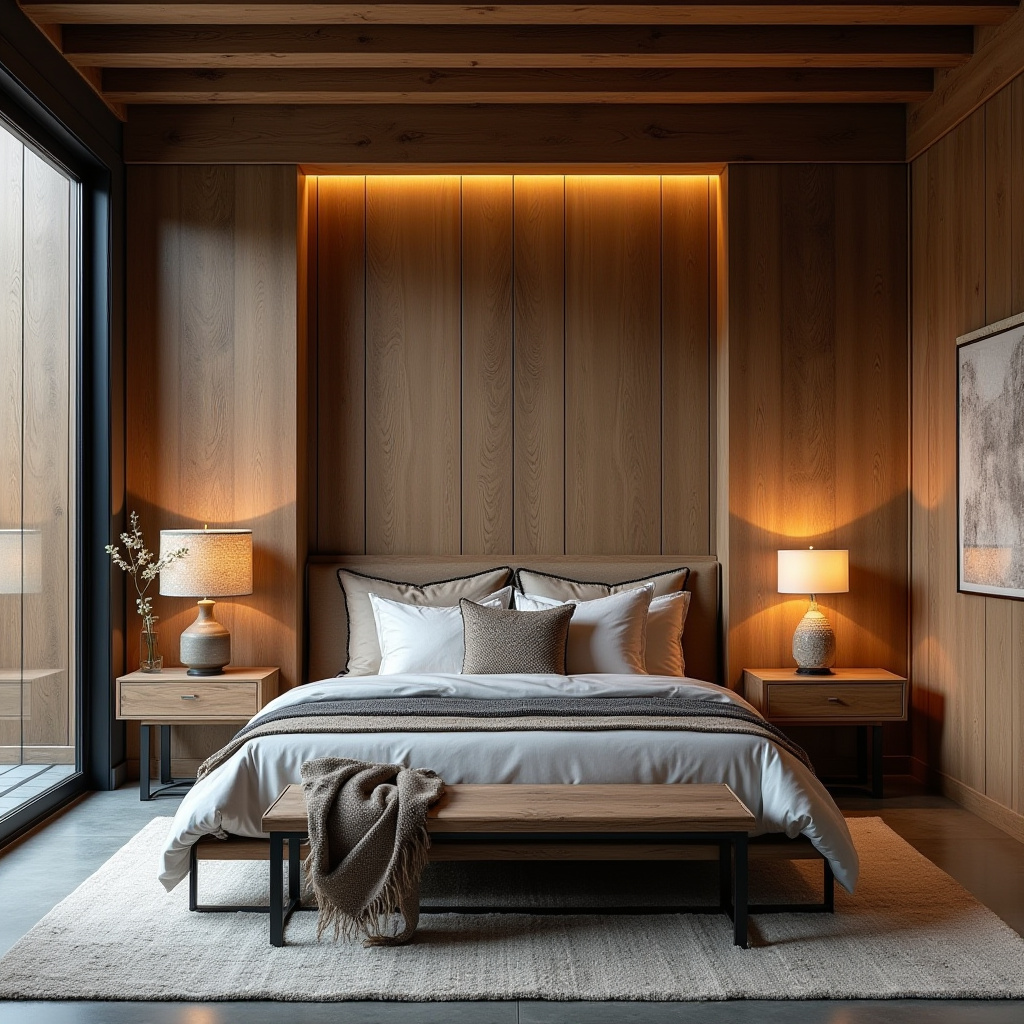 modern luxury wood bedroom 30