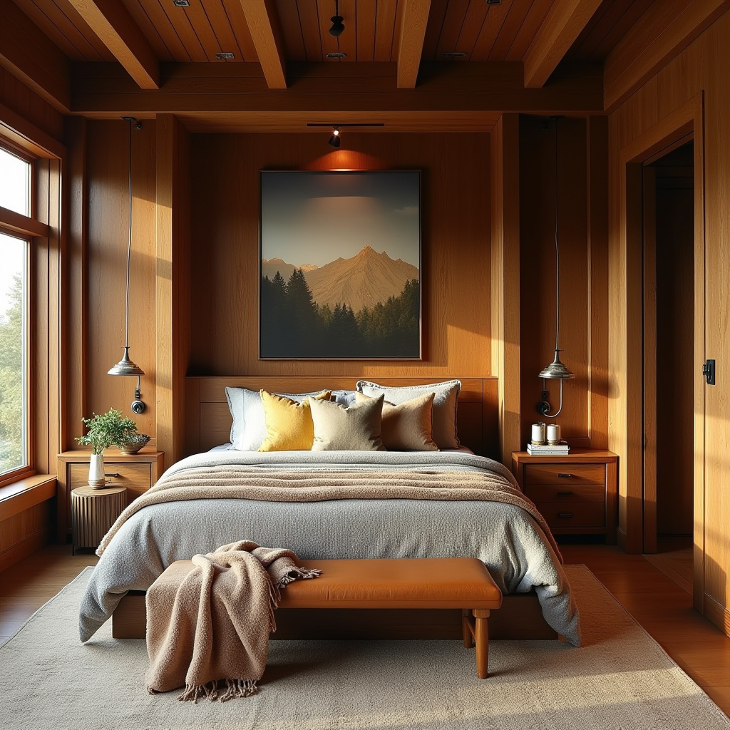 modern luxury wood bedroom 35