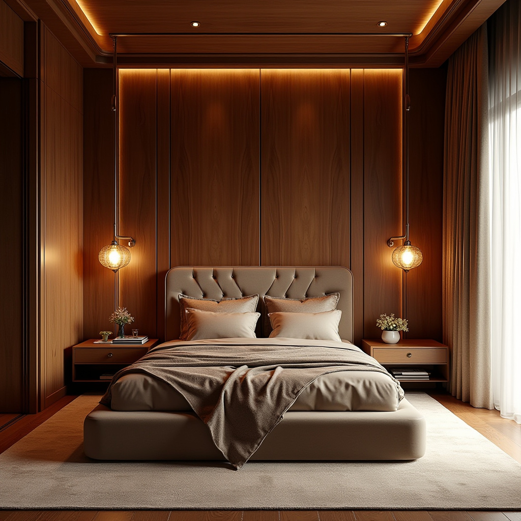 modern luxury wood bedroom 37