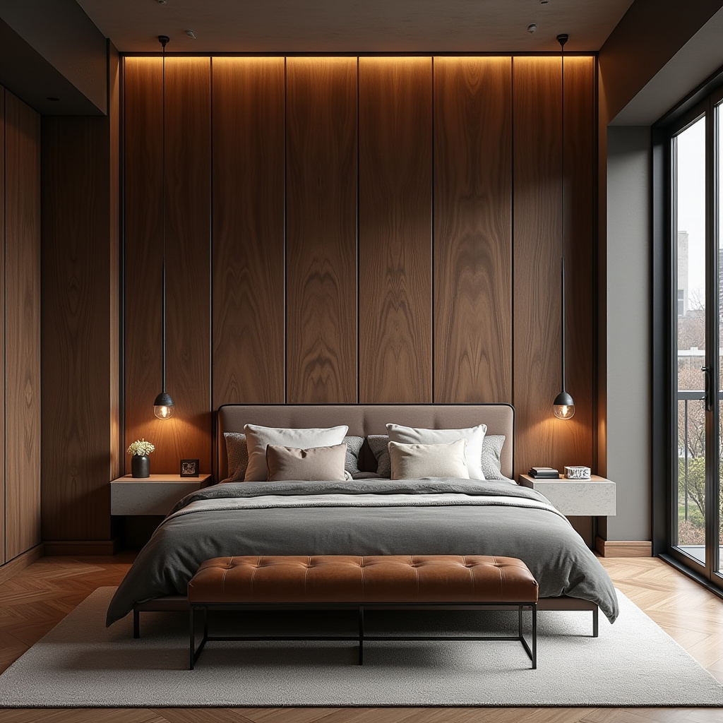 modern luxury wood bedroom 8