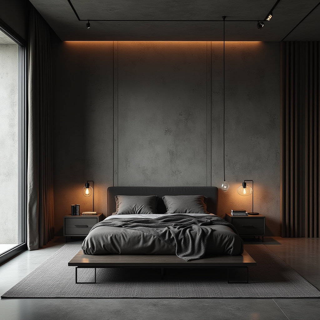modern masculine bedroom ideas 13