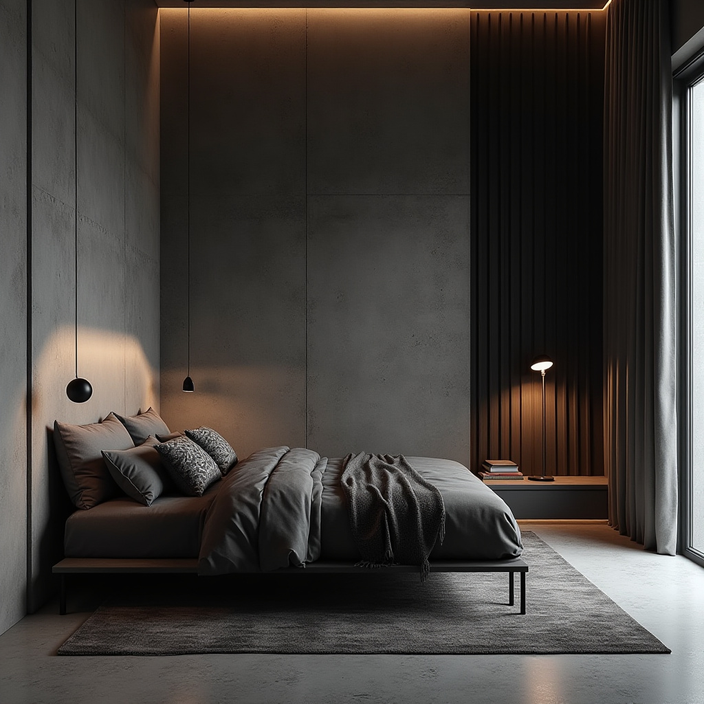 modern masculine bedroom ideas 14