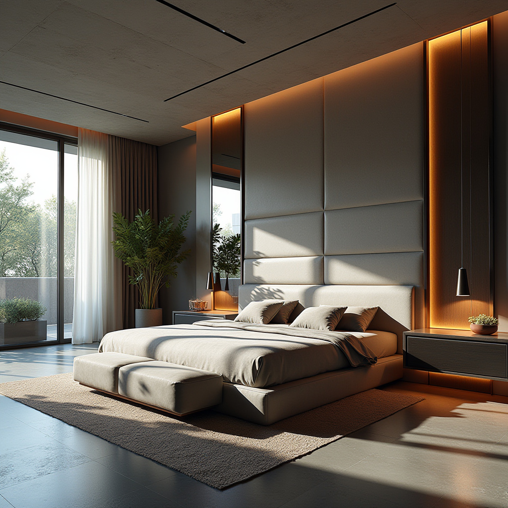 modern masculine bedroom ideas 20