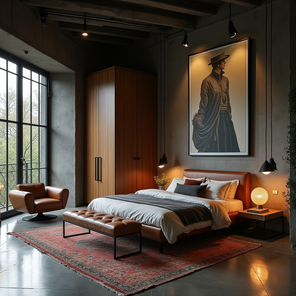 modern masculine bedroom ideas 22