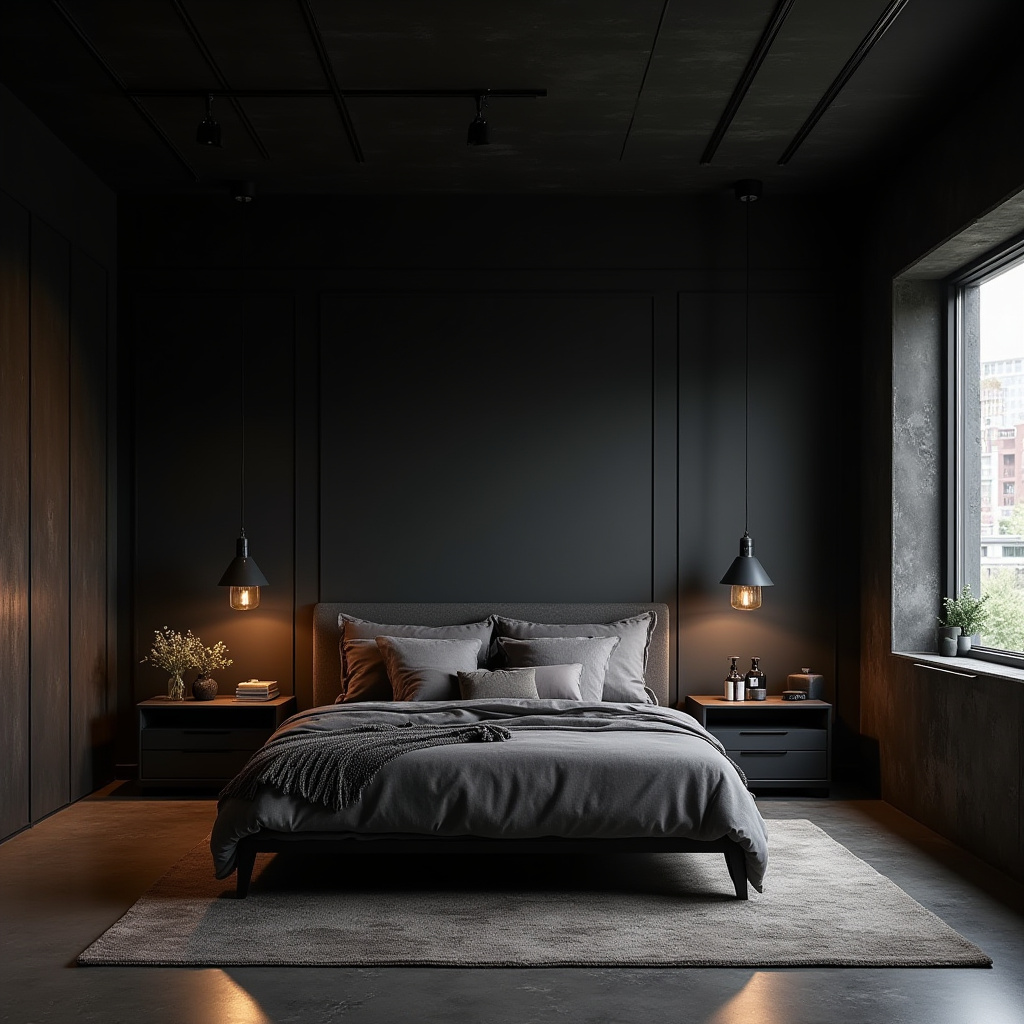 modern masculine bedroom ideas 37