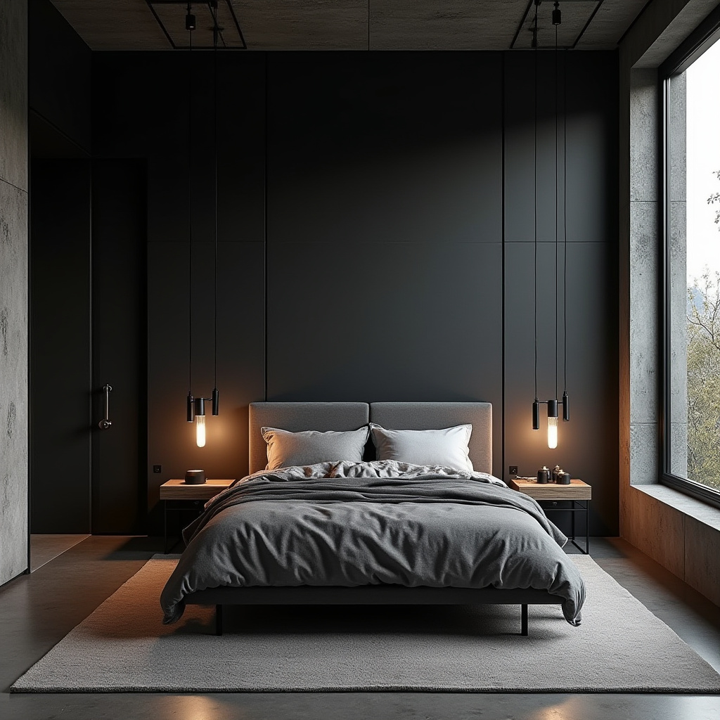 modern masculine bedroom ideas 38