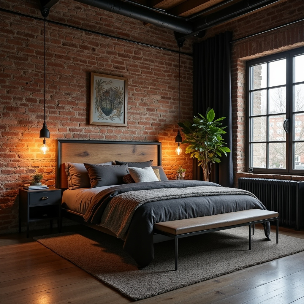 modern masculine bedroom ideas 4