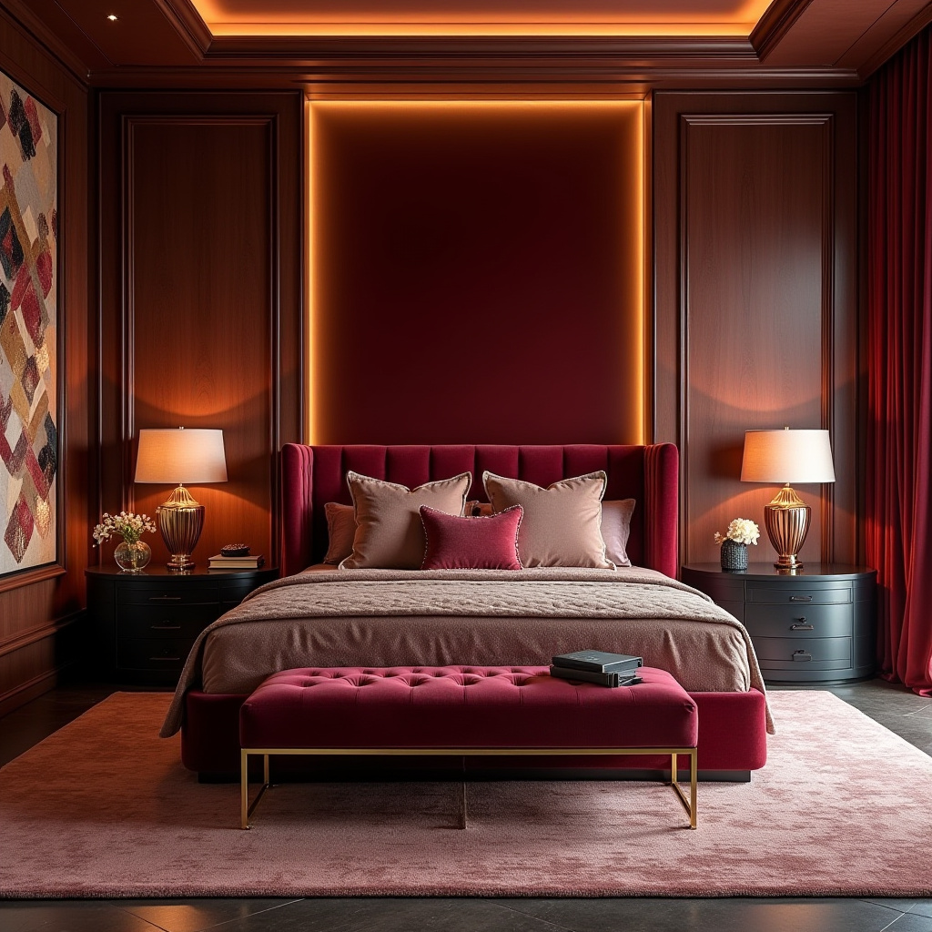 modern masculine bedroom ideas 8
