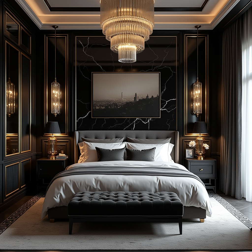 modern master bedroom 33