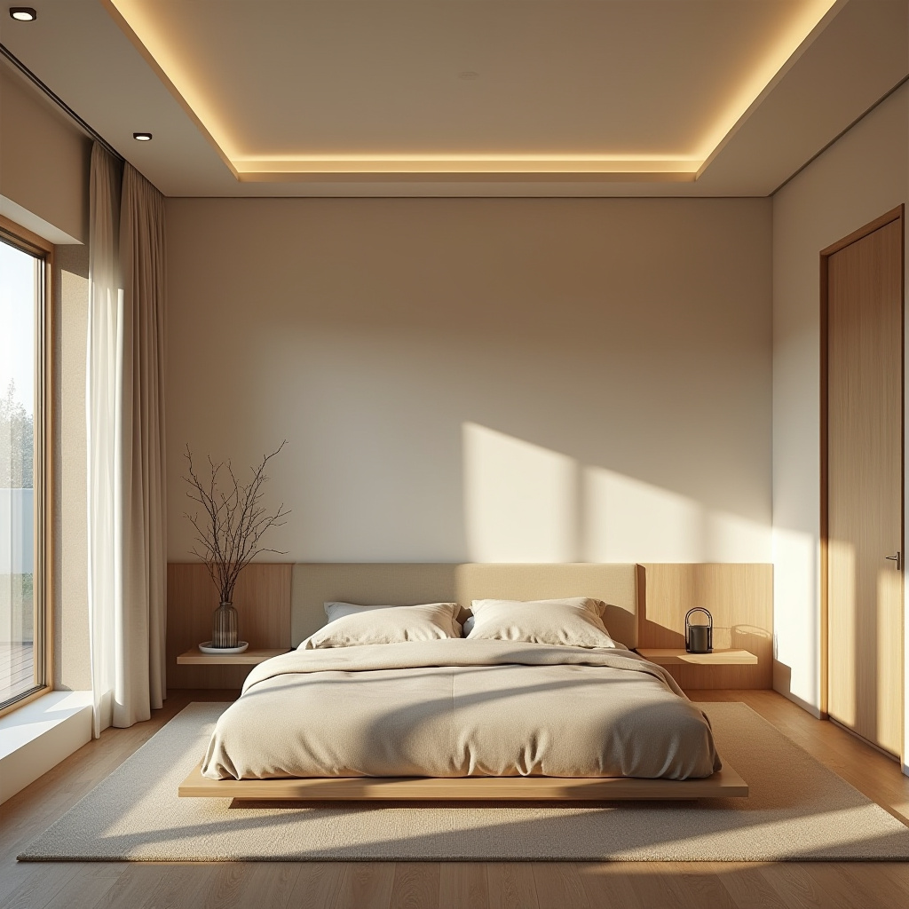 modern simple bedroom false ceiling design 10