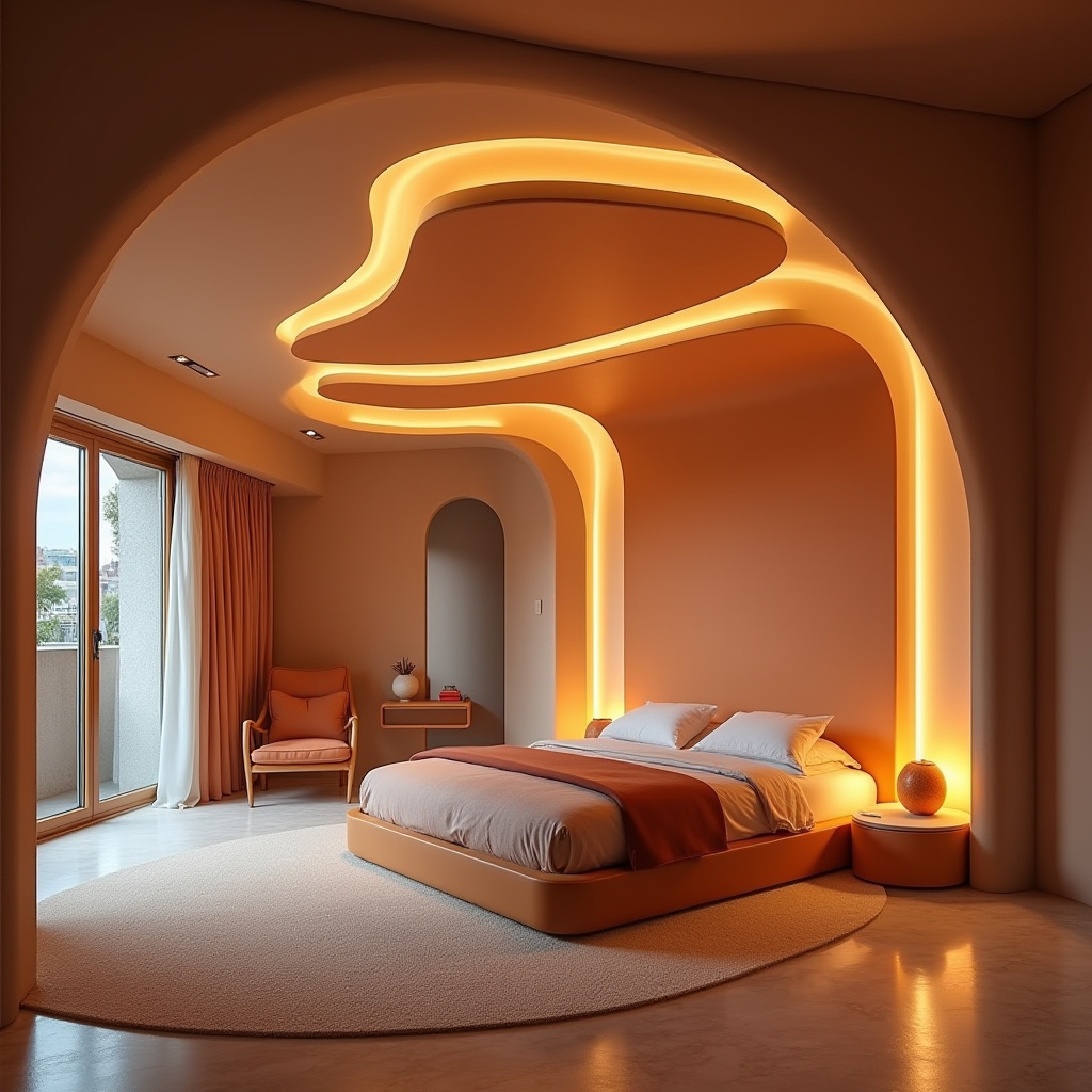 modern simple bedroom false ceiling design 26