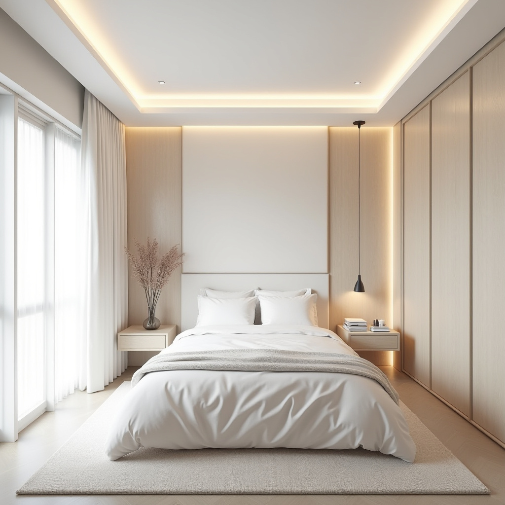modern simple bedroom false ceiling design 33
