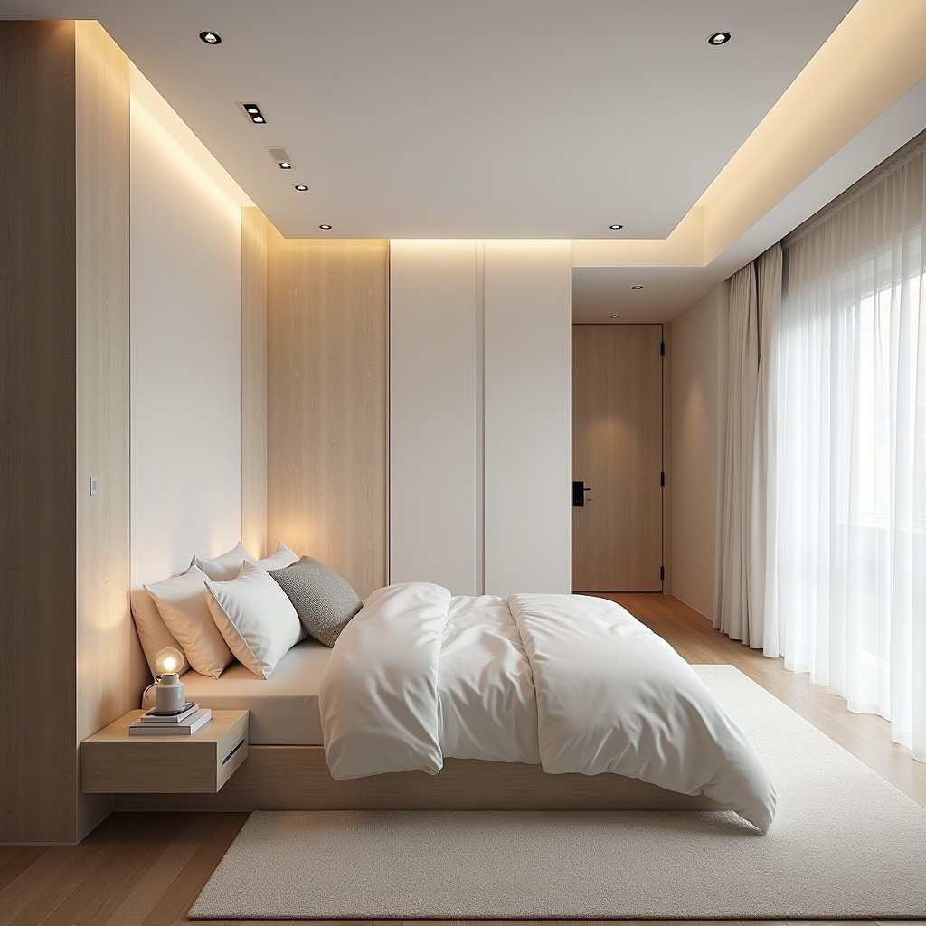 modern simple bedroom false ceiling design 34