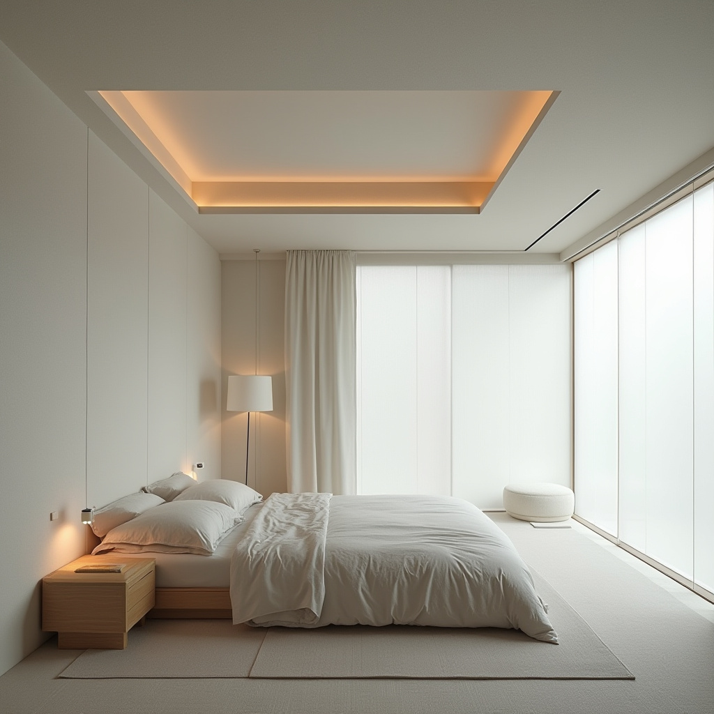 modern simple bedroom false ceiling design 37