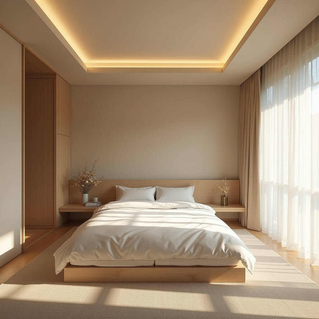 modern simple bedroom false ceiling design 9