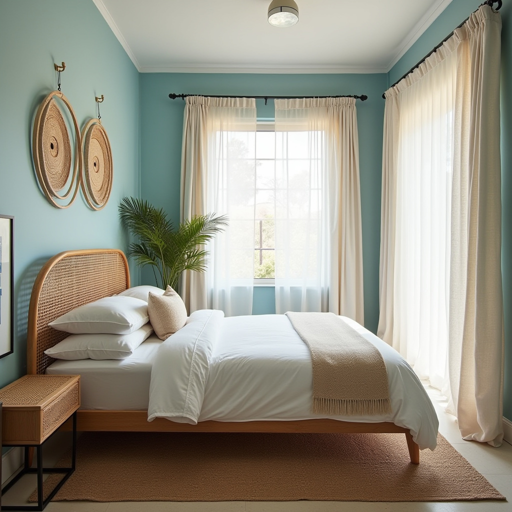 modern small guest bedroom ideas 18