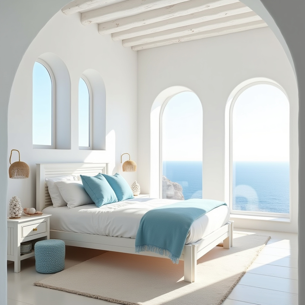 modern white bedroom 19