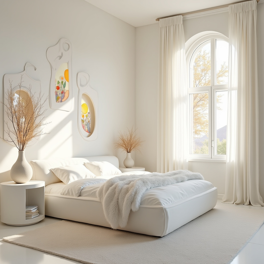 modern white bedroom 29