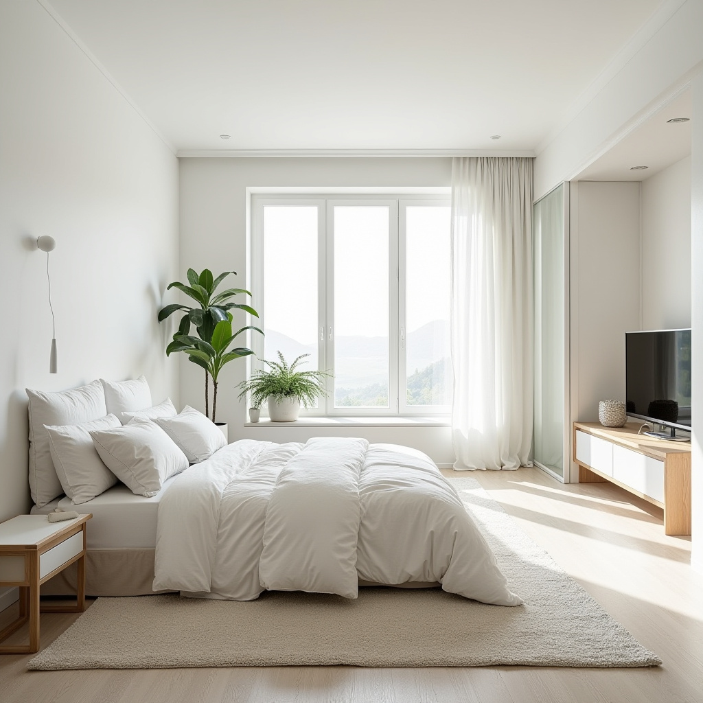 modern white bedroom 31