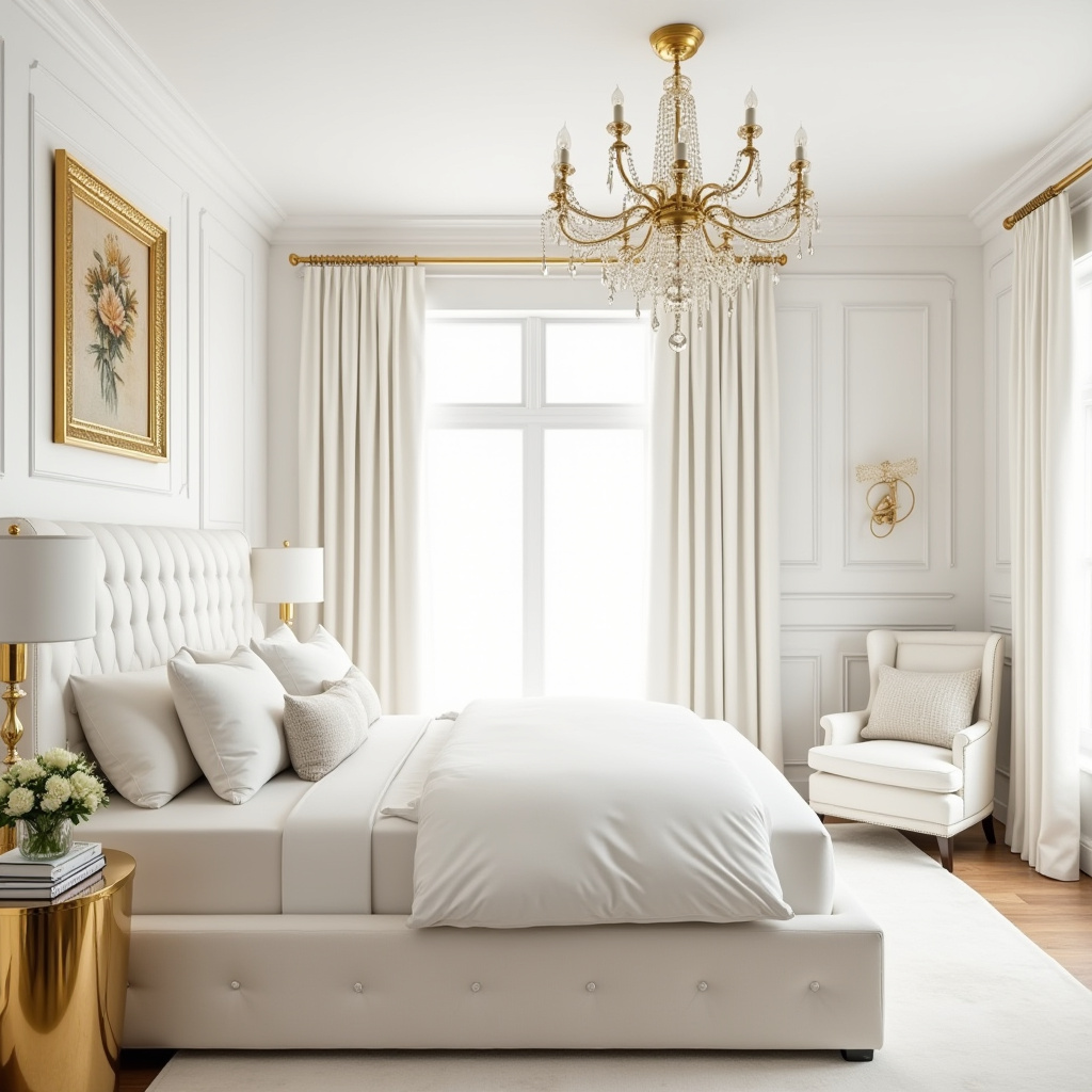 modern white bedroom 34