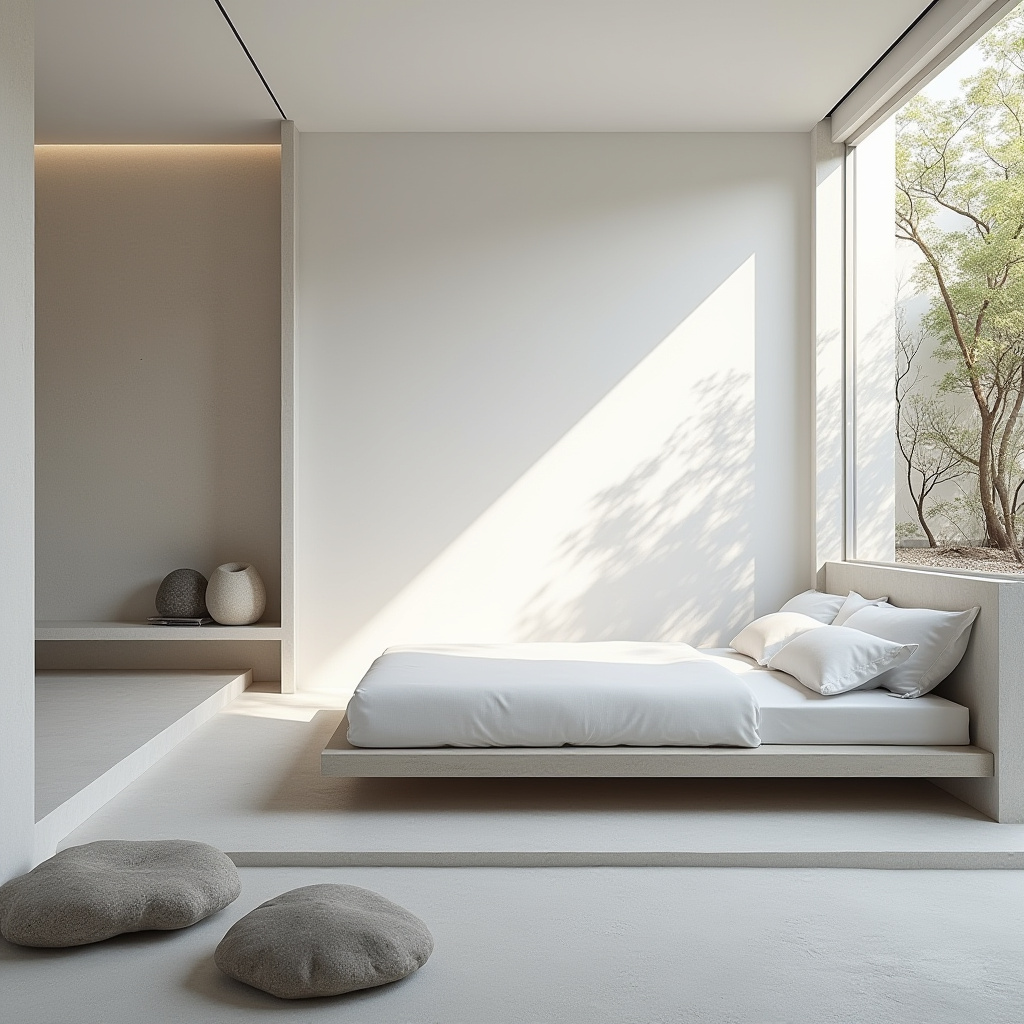 modern white bedroom 35