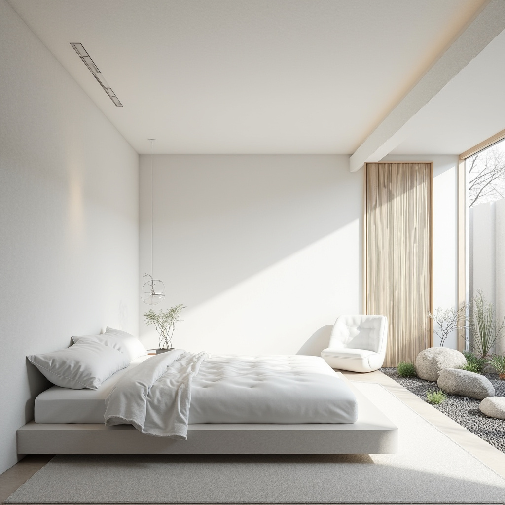 modern white bedroom 36