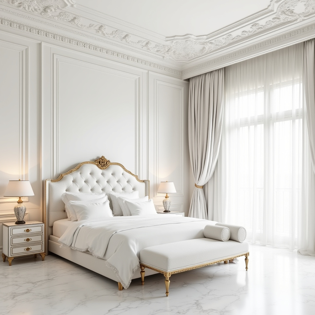 modern white bedroom ideas 23