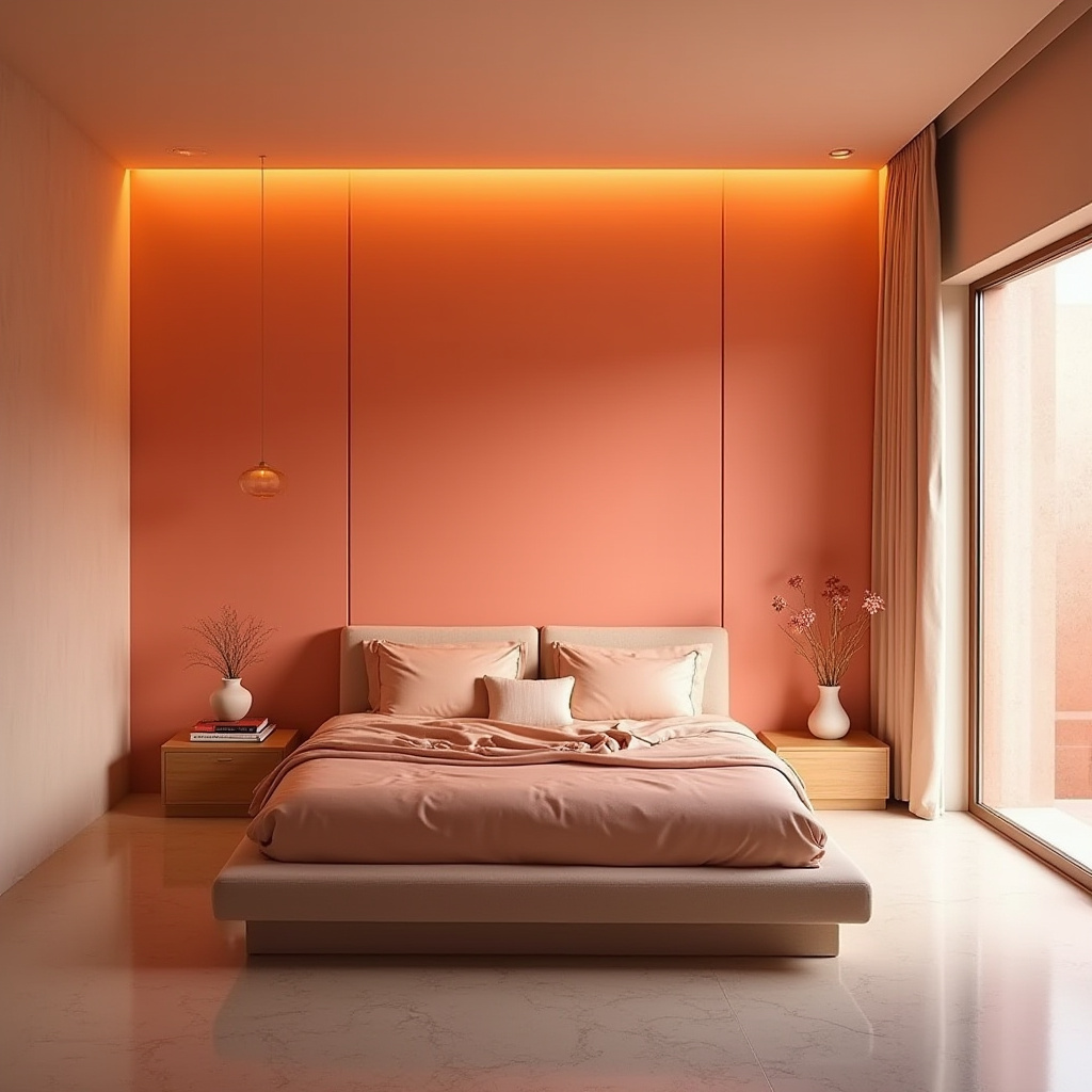 moody bedroom accent wall 14