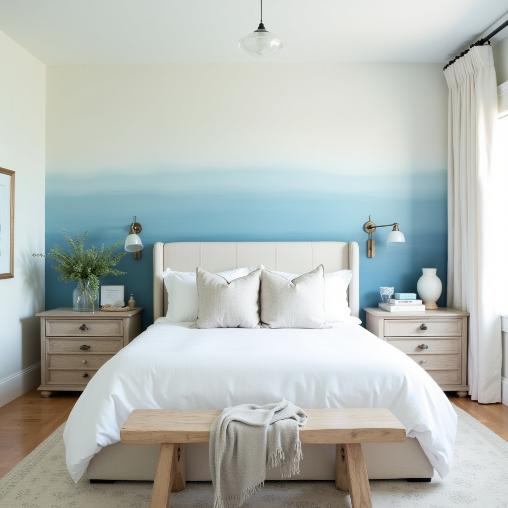 moody bedroom accent wall 36